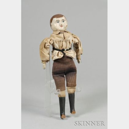 Folk Art "Paul Revere" Doll