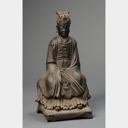Bronze Figure of a Taoist Divinity