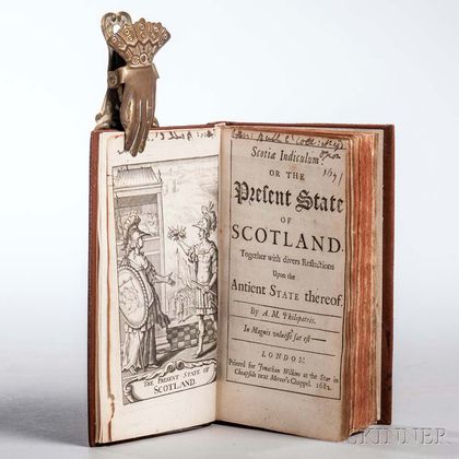 Mudie, Alexander (fl. circa 1682) Scotiae Indiculum: or the Present State of Scotland.