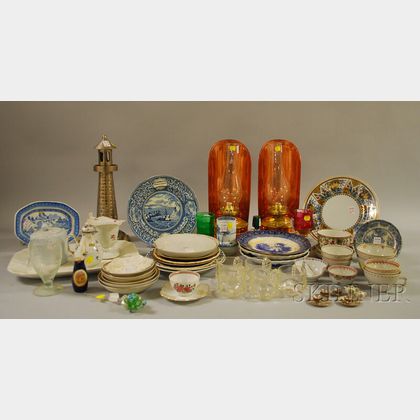 Group of Table and Decorative Items