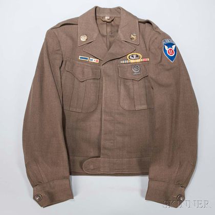 Eisenhower Jacket Owned by Private John Gerard, 11th Airborne Division