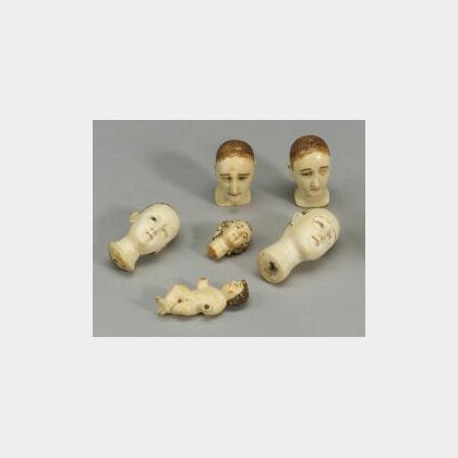 Approximately Twenty Ivory Carvings