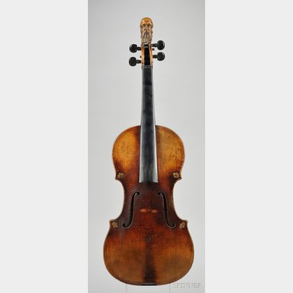 French Violin, Jean Baptiste Vuillaume, Paris, c. 1840