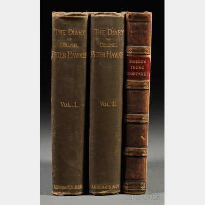 Hawker, Peter (1786-1853) Three Volumes: