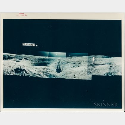 Apollo 16, Lunar Panoramas, Mixed Group, April 21-23, 1972.