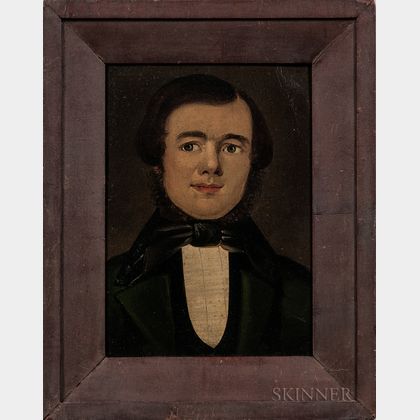 William Matthew Prior (Massachusetts/Maine, 1806-1873) Portrait of a Gentleman