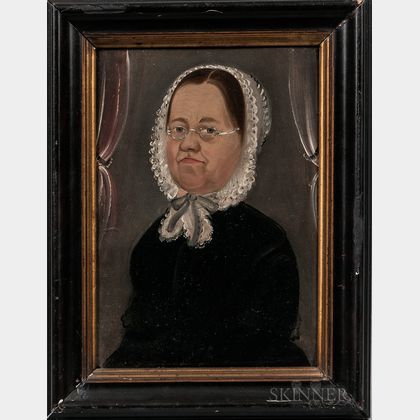 William Matthew Prior (Massachusetts/Maine, 1806-1873) Portrait of Mrs. Joseph B. Wheelock
