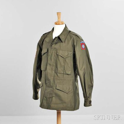 Model 1943 Field Jacket Identified to Private John Rigapoulos, 82nd Airborne Division