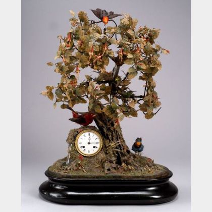 Singing Bird Clock Automaton by Bontems