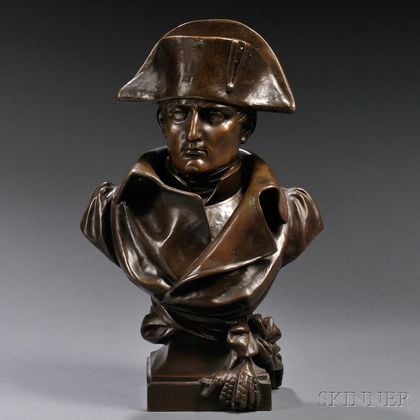 Sold at auction Noel Ruffier (French, 1847-1921) Bronze Bust of ...