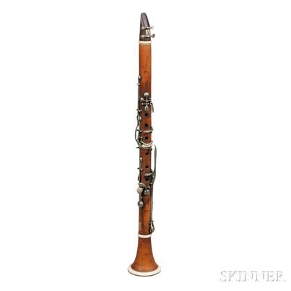 French Clarinet, Ncblet & Thibouville, c. 1800s