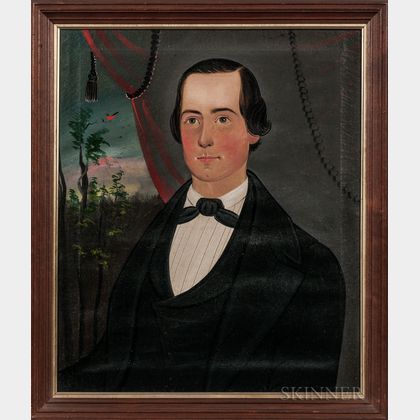Sturtevant J. Hamblen (Maine/Massachusetts, act. 1837-1856) Portrait of Mr. Hosmer