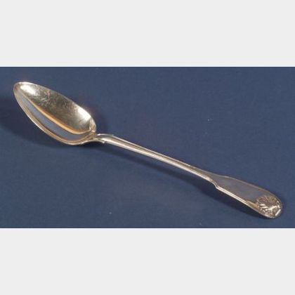 George IV Silver Stuffing Spoon