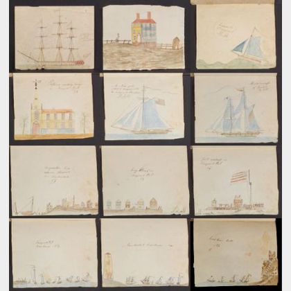 Attributed to Captain Joseph Harris, (Nantucket, Massachusetts, 1752-1823)