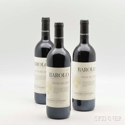 Fantino Barolo Vigna del Gris 2010, 12 bottles (oc) 