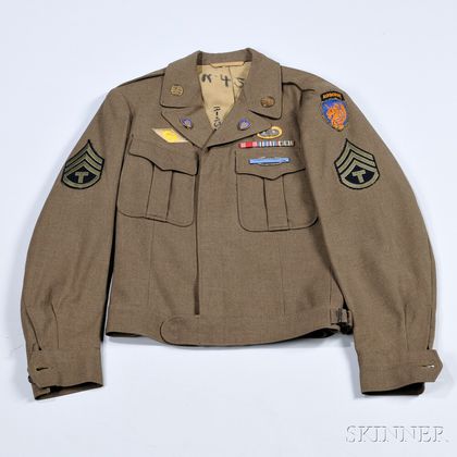 Eisenhower Jacket Owned by a Technical Sargent in the 13th Airborne Division