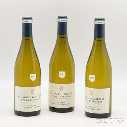 Fontaine Gagnard Chassagne Montrachet La Maltroie 2013, 6 bottles 