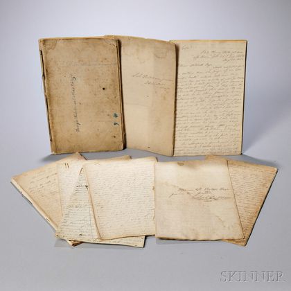 Pinkham, Seth (1786-1844) Manuscript Waste Books, Letter Books, and Personal Journals Composed aboard the Henry Astor