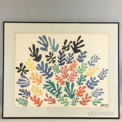 Color Screenprint After Henri Matisse (French, 1869-1954)
