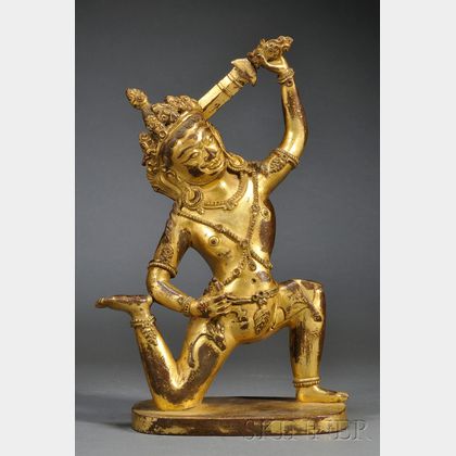 Gilt-bronze Figure of Acala
