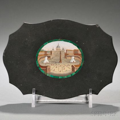 Paperweight with Micromosaic of St. Peter's Square