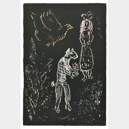 Marc Chagall (Russian/French, 1887-1985) Nuit d'été