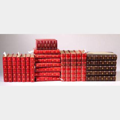 (Decorative Bindings, Six Titles in Twenty-seven Volumes)