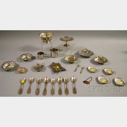 Group of Small Silver and Silver-plated Articles