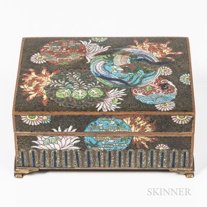 Cloisonne Box and Cover