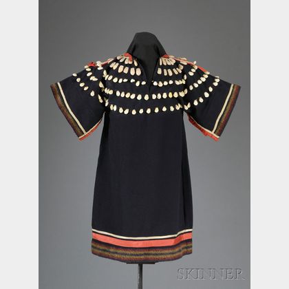 Central Plains Blue Trade Cloth Child's Dress