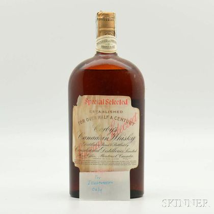 Corbys Special Selected 1920, 1 40oz bottle 