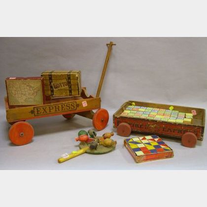 Seven Assorted Toys and Games