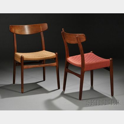 Eight Hans Wegner (1914-2007) Chairs