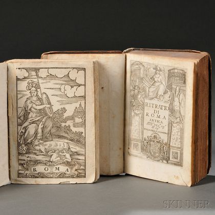 Rome, Two Illustrated Guides to the Ancient City, 1645 and 1769.