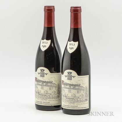 Claude Dugat Bourgogne 2013, 2 bottles 
