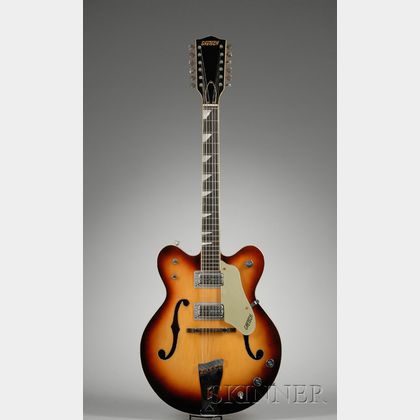 American Twelve-String Guitar, Gretsch Company, Brooklyn, c. 1966, Model 6075