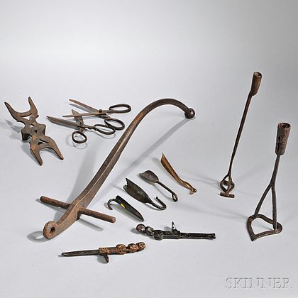 Twelve Iron Tools