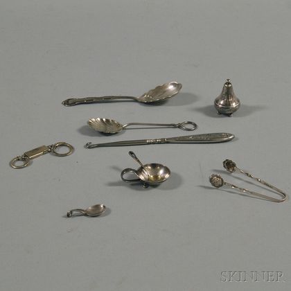 Small Group of Sterling Silver Items