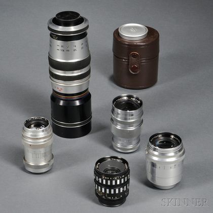 Various M39 Screw Mount Lenses