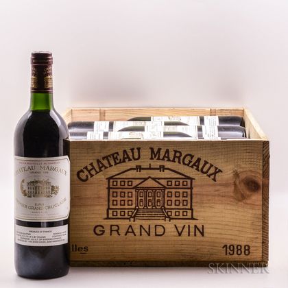 Chateau Margaux 1988, 12 bottles (owc) 
