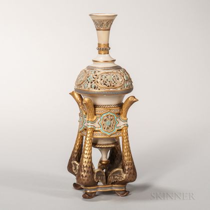 Royal Worcester Persian-style Vase