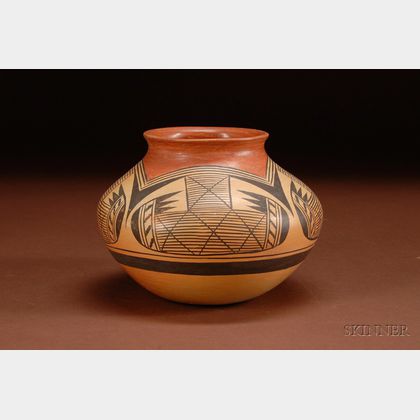 Southwest Polychrome Pottery Bowl