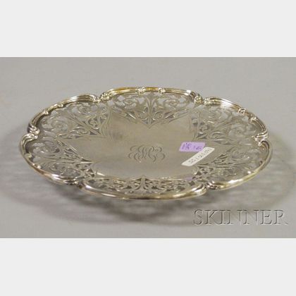 The Sweetser Company Reticulated Sterling Silver Reticulated Dish