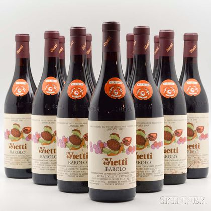 Vietti Barolo 1985, 12 bottles 