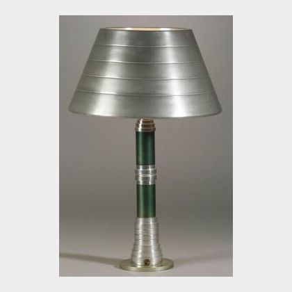 Industrial Design Milled Aluminum Table Lamp