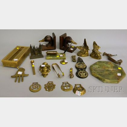 Group of Assorted Desk and Decorative Items