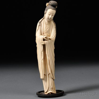 Ivory Carving of a Guanyin