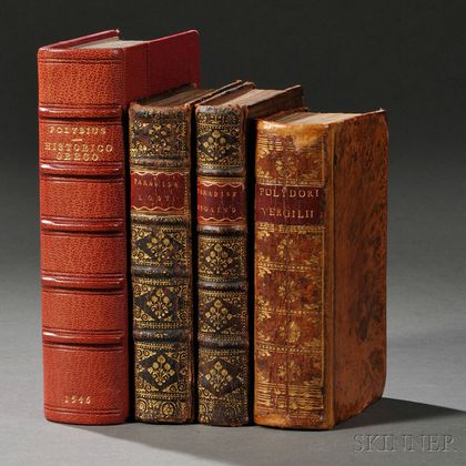 Classics, Early Printed Books, 1546-1713, Four Volumes.