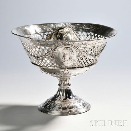 German Silver Compote