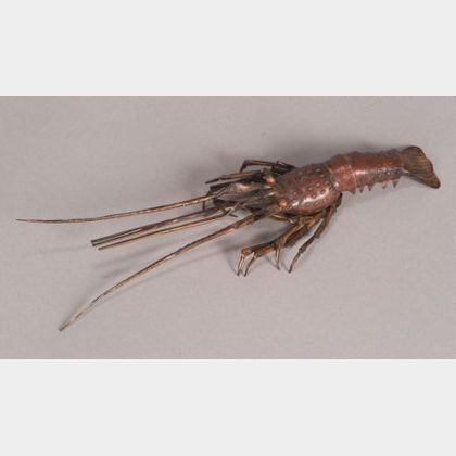 Repousse Copper Crayfish